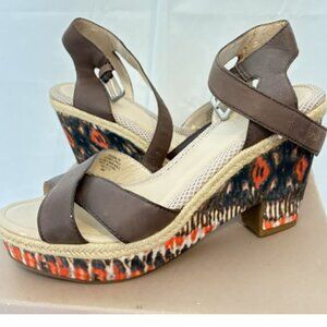 Easy Spirit Gosalyn Platform Ankle Strap Sandais Sz. 8.5M